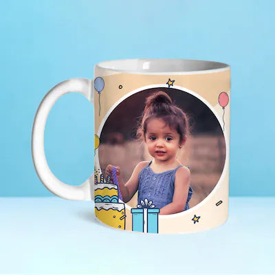 Custom Baby Birthday Picture Mug MRzon - Amazing Gifts are Just Waiting for You!!