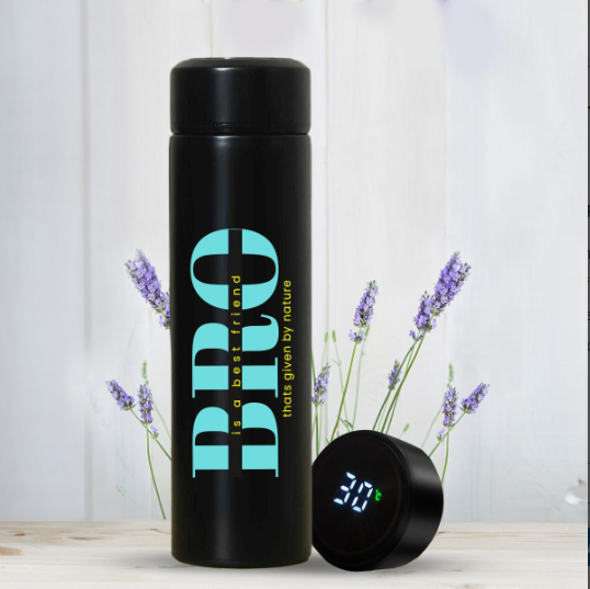 Customized Water Bottle With Temperature Display For Brother MRzon - Amazing Gifts are Just Waiting for You!!