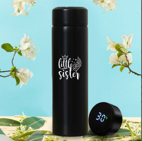 Customized Water Bottle With Temperature Display For Sister MRzon - Amazing Gifts are Just Waiting for You!!