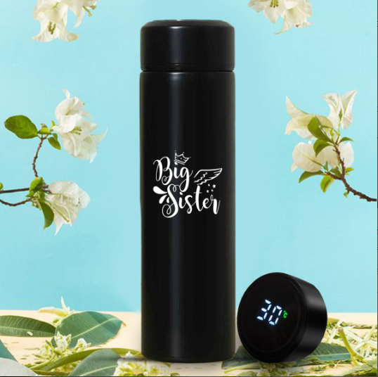 Customized Water Bottle With Temperature Display For Sister MRzon - Amazing Gifts are Just Waiting for You!!