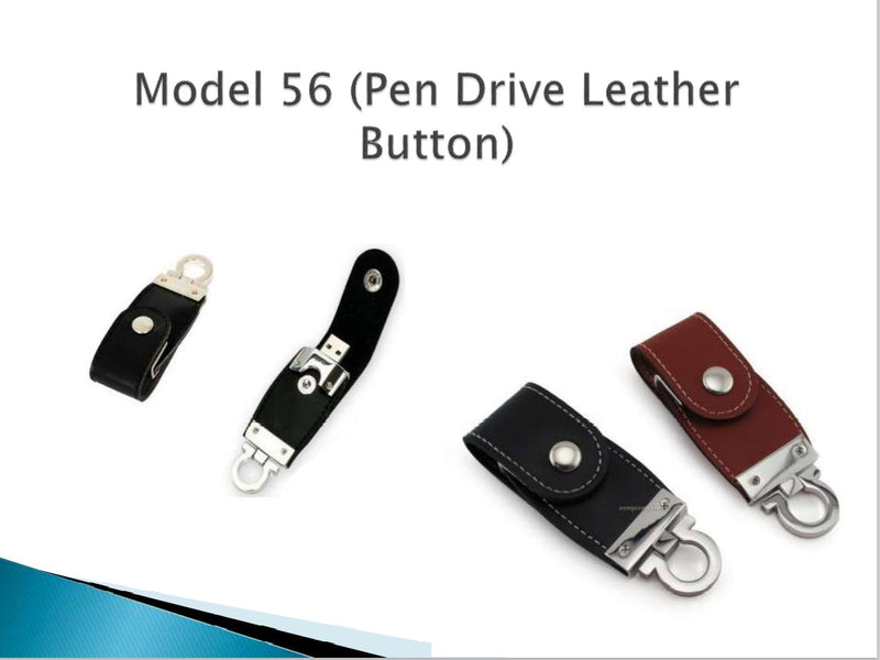 MR - Pendrive Leather Button MRzon - Amazing Gifts are Just Waiting for You!!