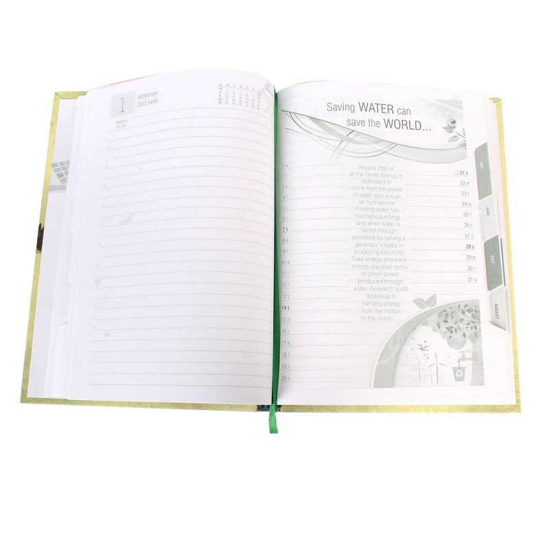 MRV -339 A5 Green 1dt diary MRzon - Amazing Gifts are Just Waiting for You!!