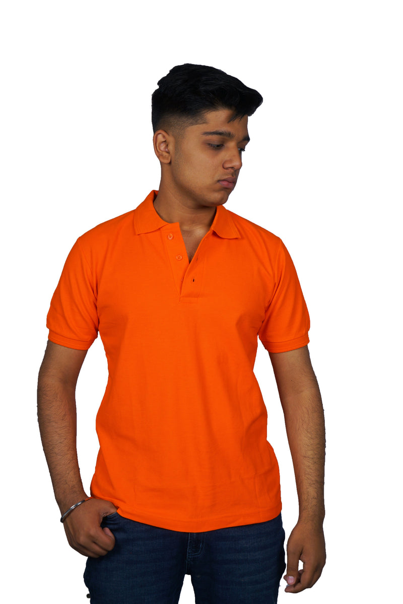 Plain Collared Neck T-Shirts MRzon - Amazing Gifts are Just Waiting for You!!