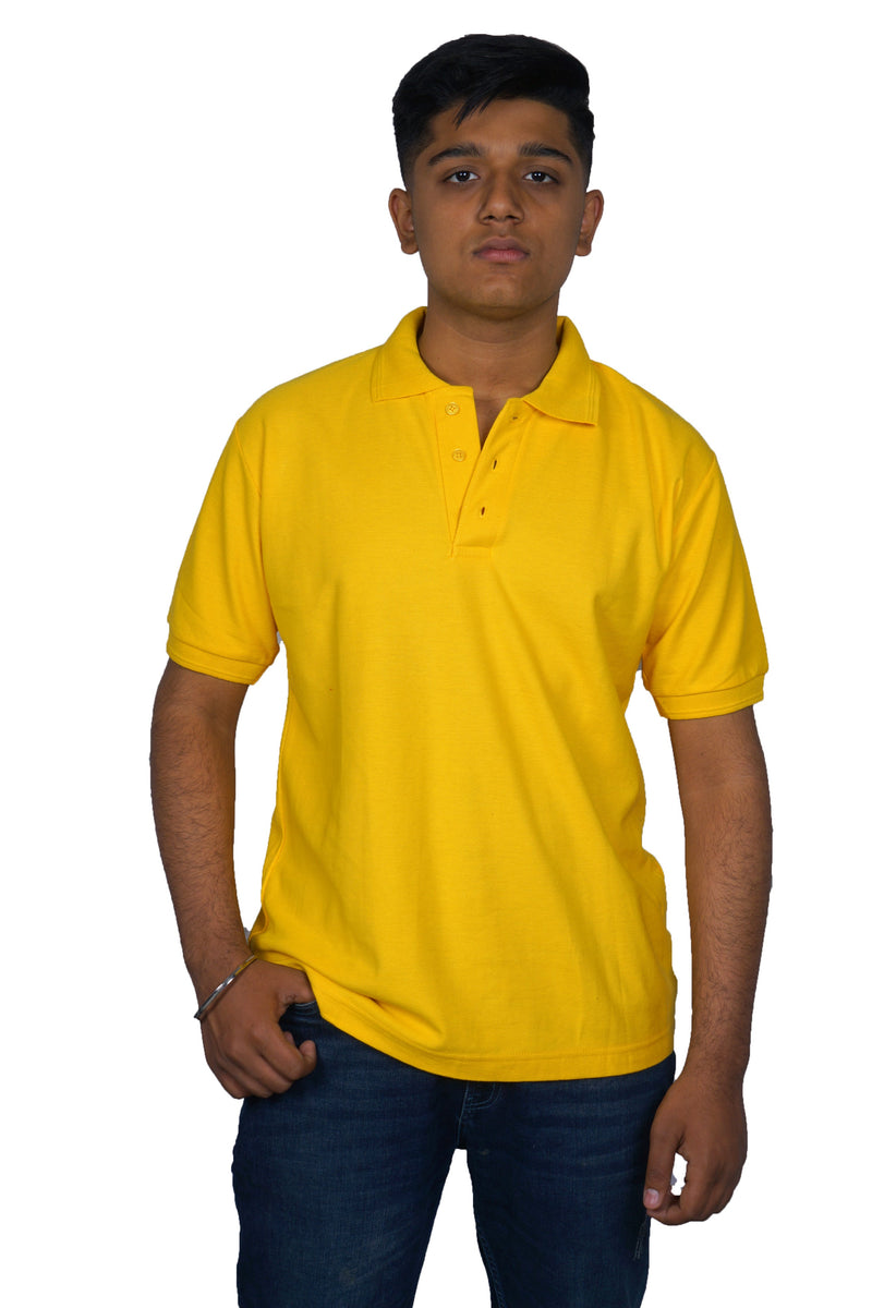 Plain Collared Neck T-Shirts MRzon - Amazing Gifts are Just Waiting for You!!